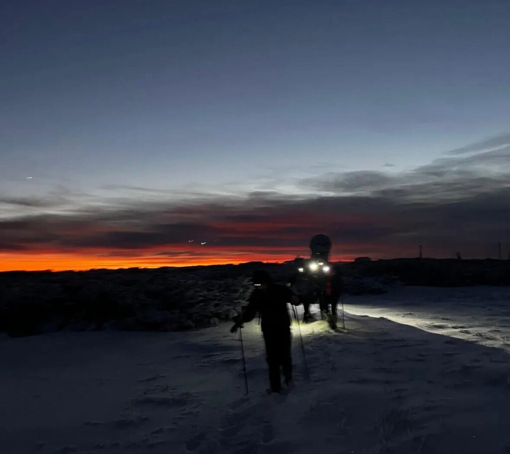 cruz de los vientos amanecer